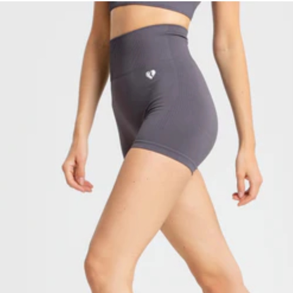 Women’s Best Power Seamless Shorts Charcoal S NWT